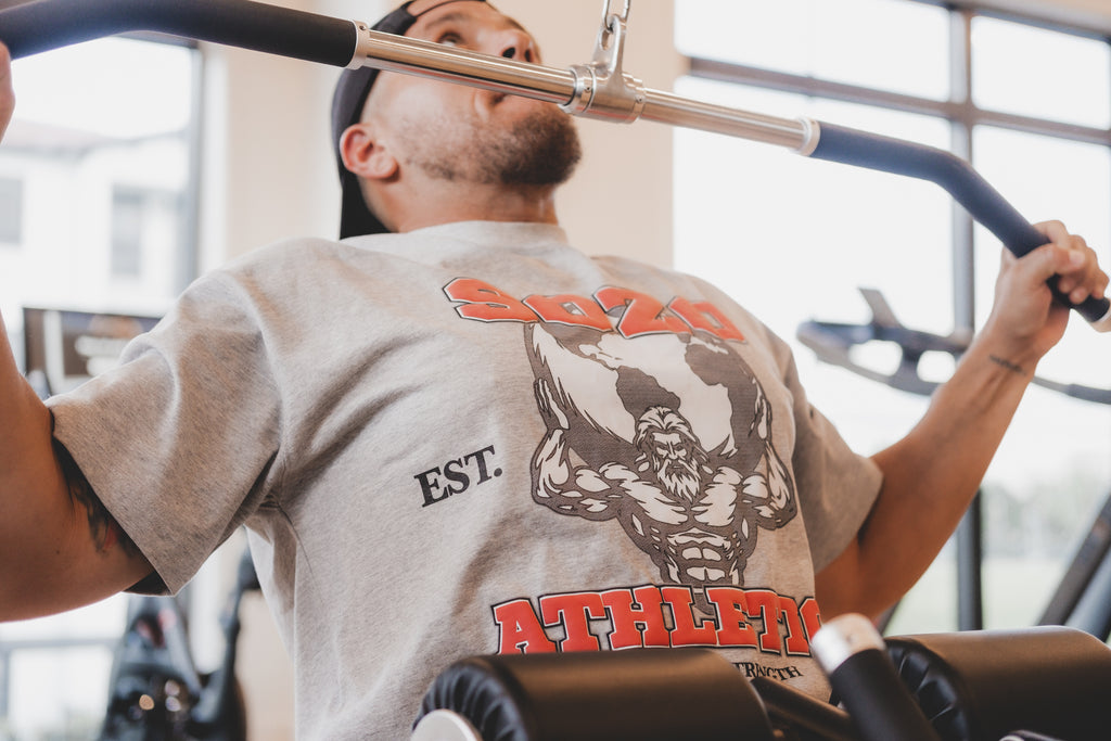 SOZO Athletics Boxy Tee - Grey