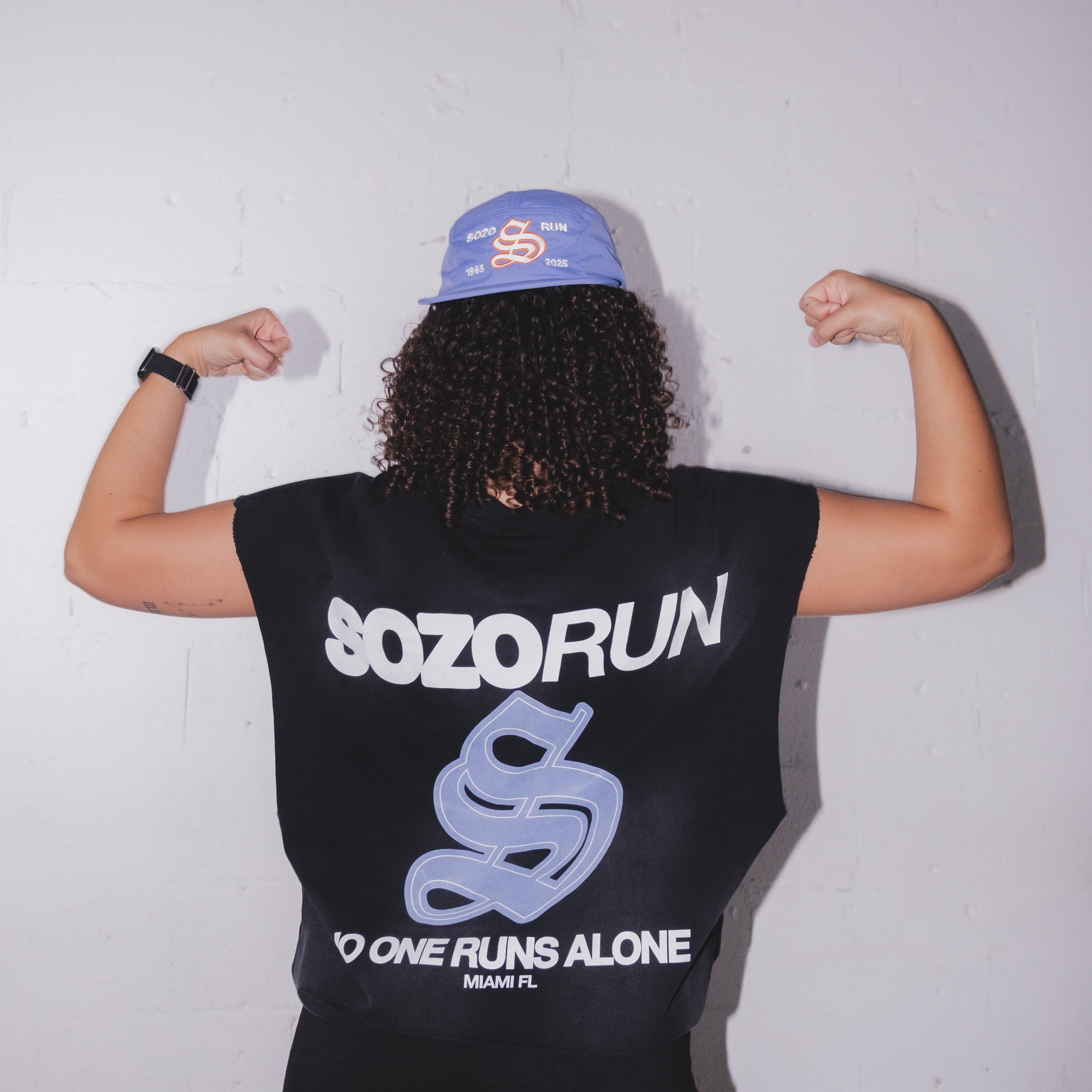 SOZO Distressed Athletic Tank