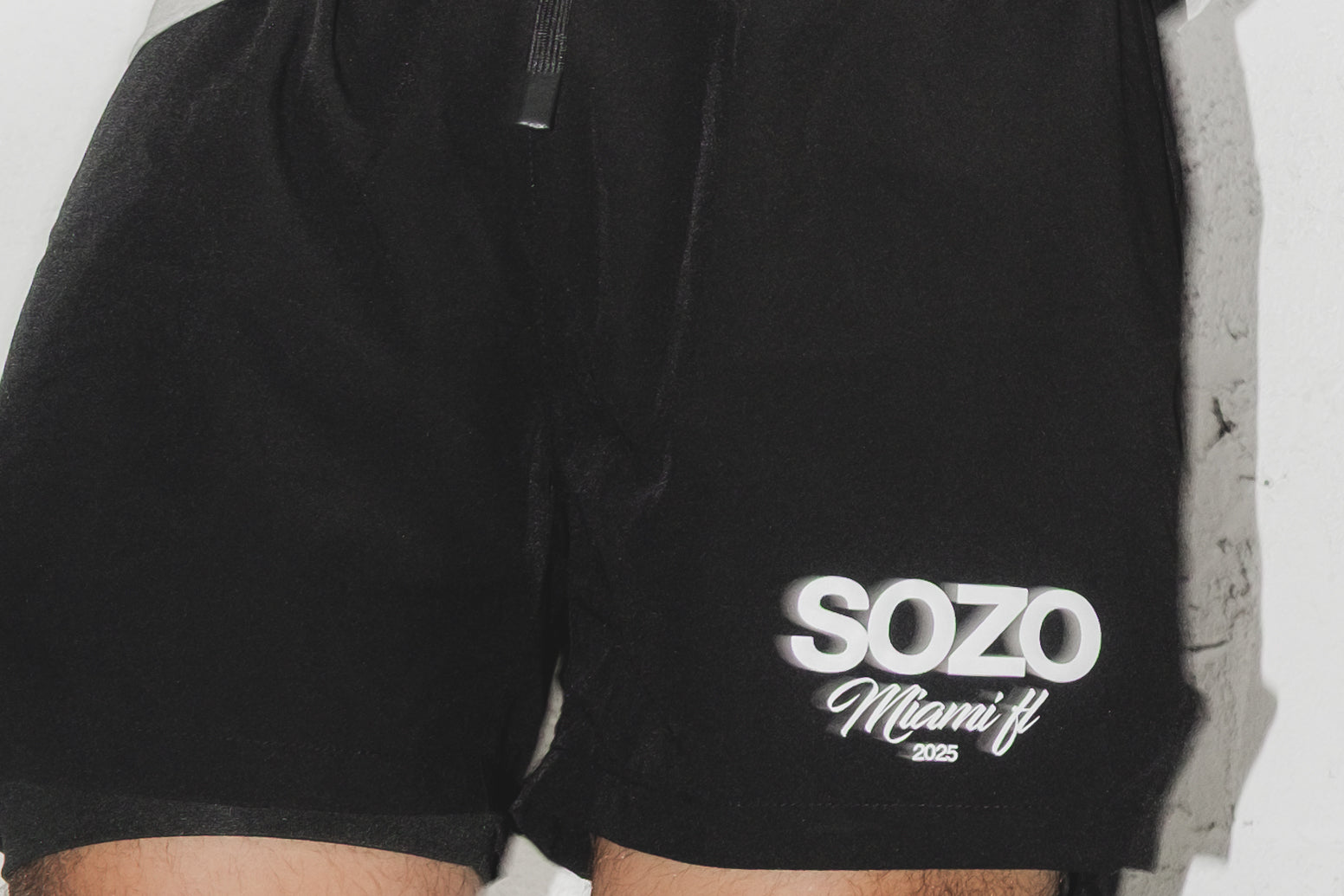 Sozo Athletic Shorts - Black