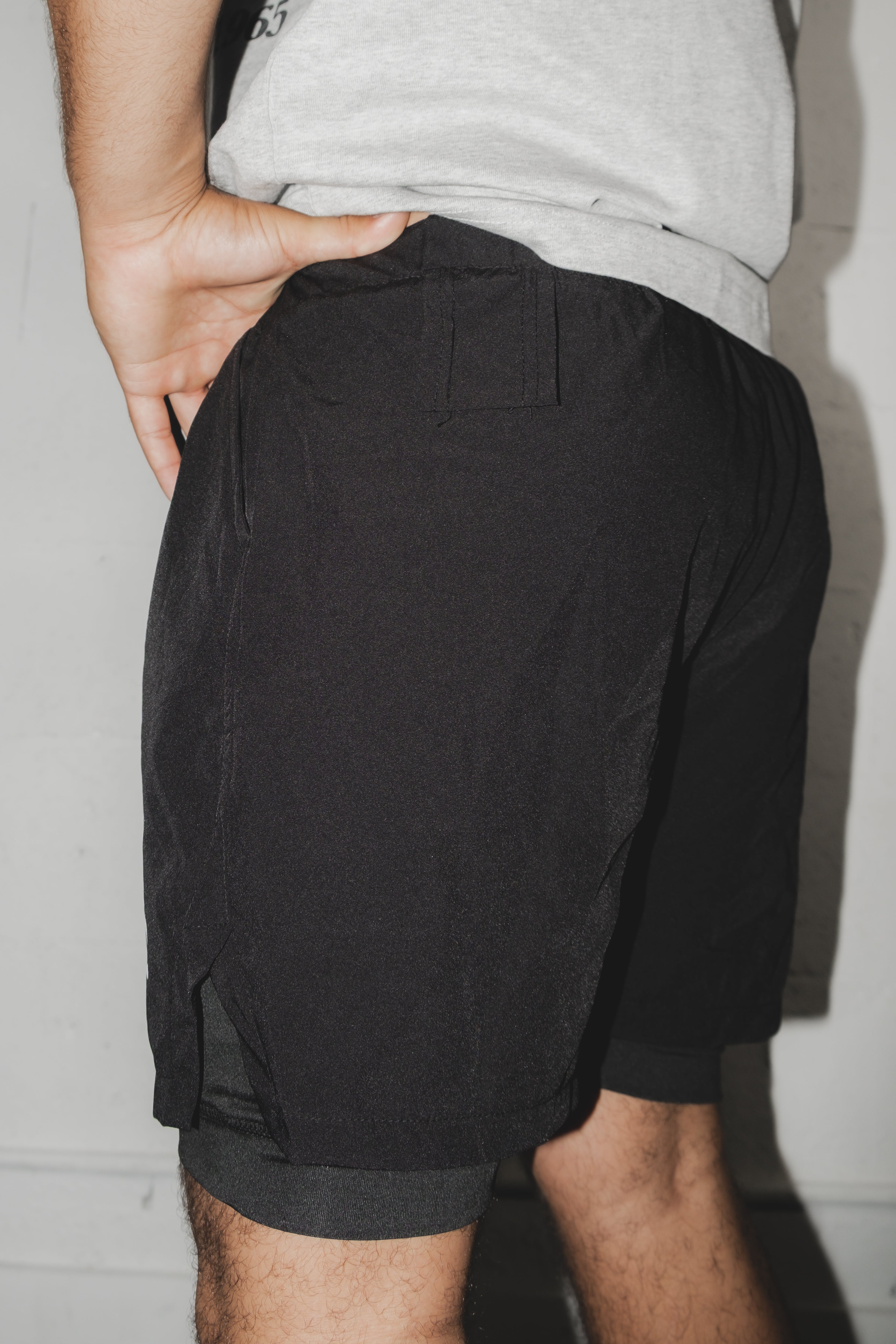 Sozo Athletic Shorts - Black