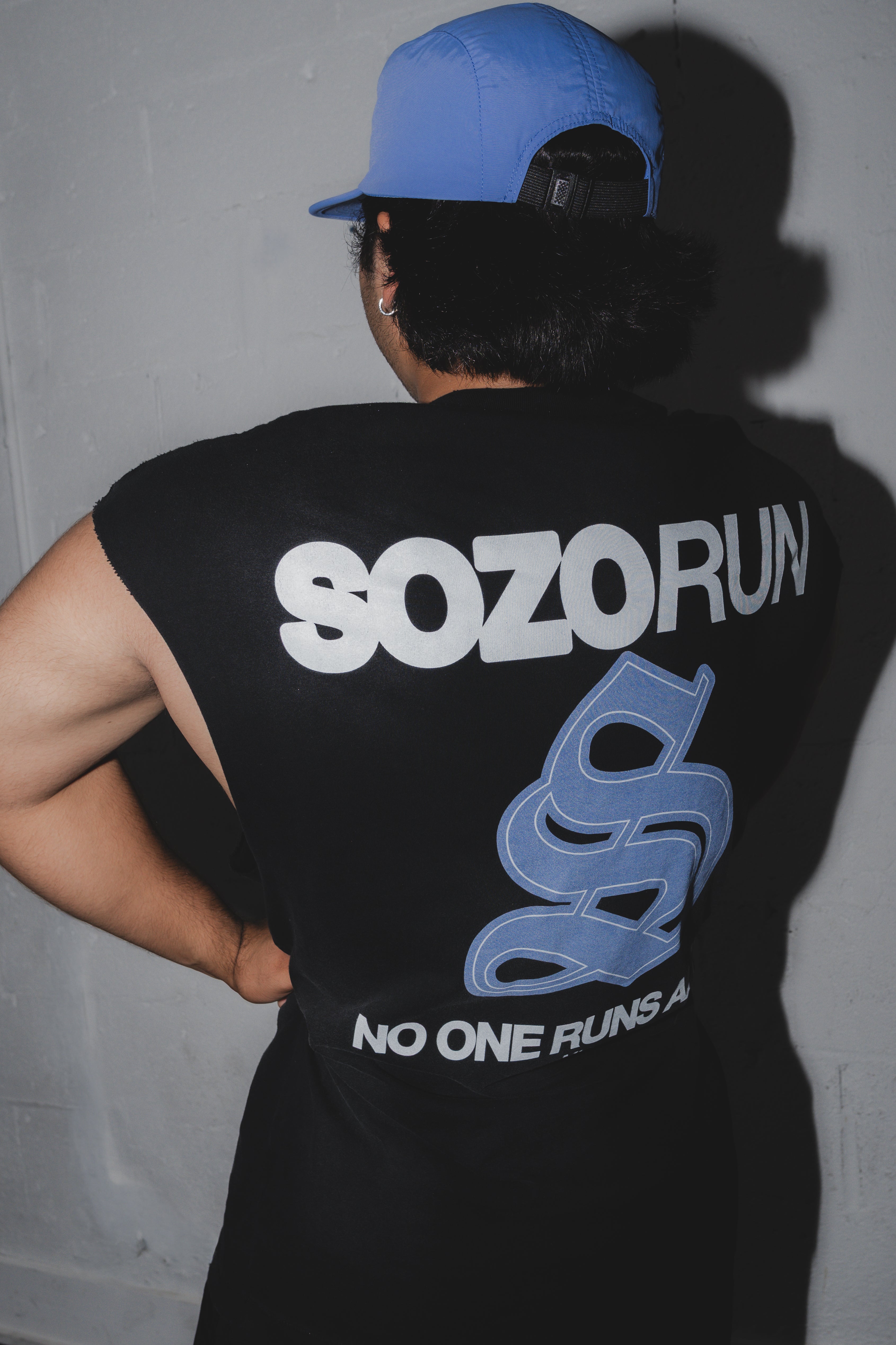 SOZO Distressed Athletic Tank
